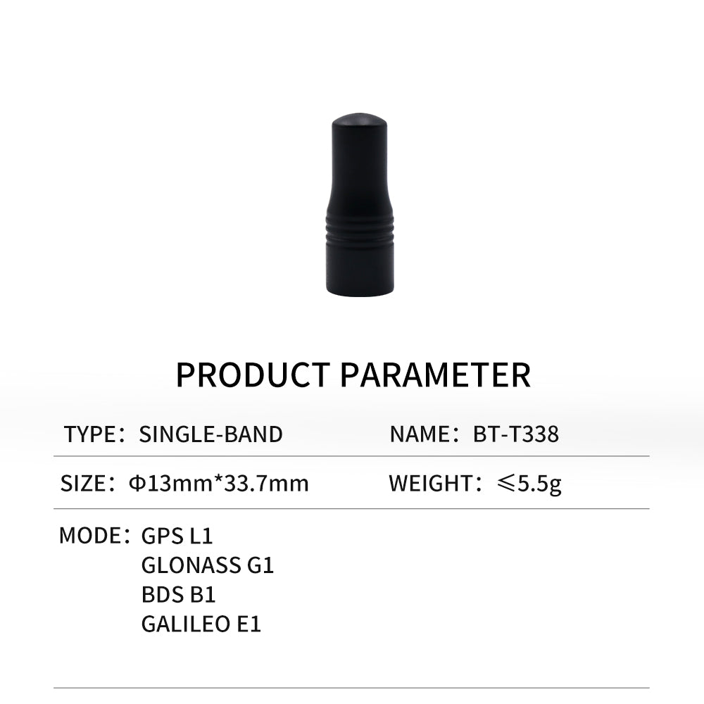 Beitian ultra-small size GNSS spiral light antenna handheld RTK surveying instrument dedicated GPS Beidou positioning BT-T338 Beitian ultra-small size GNSS spiral light antenna handheld RTK surveying instrument dedicated GPS Beidou positioning BT-T338